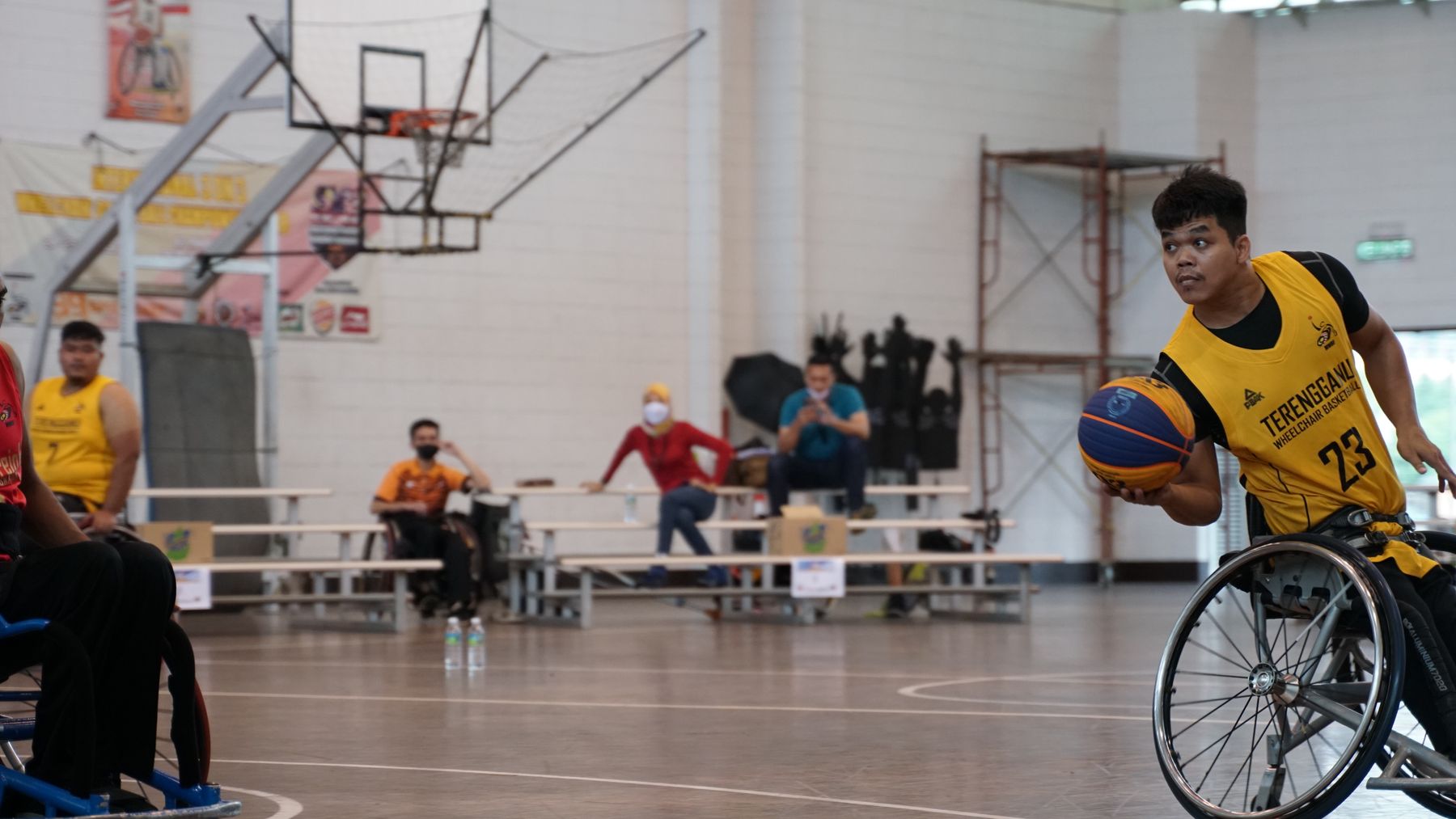 Basketball en fauteuil roulant